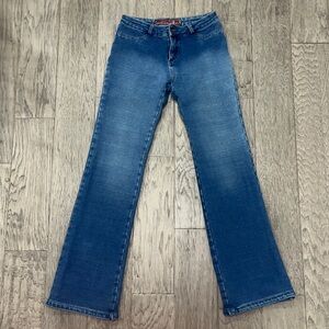 Vintage Parasuco Wide-leg flared jeans